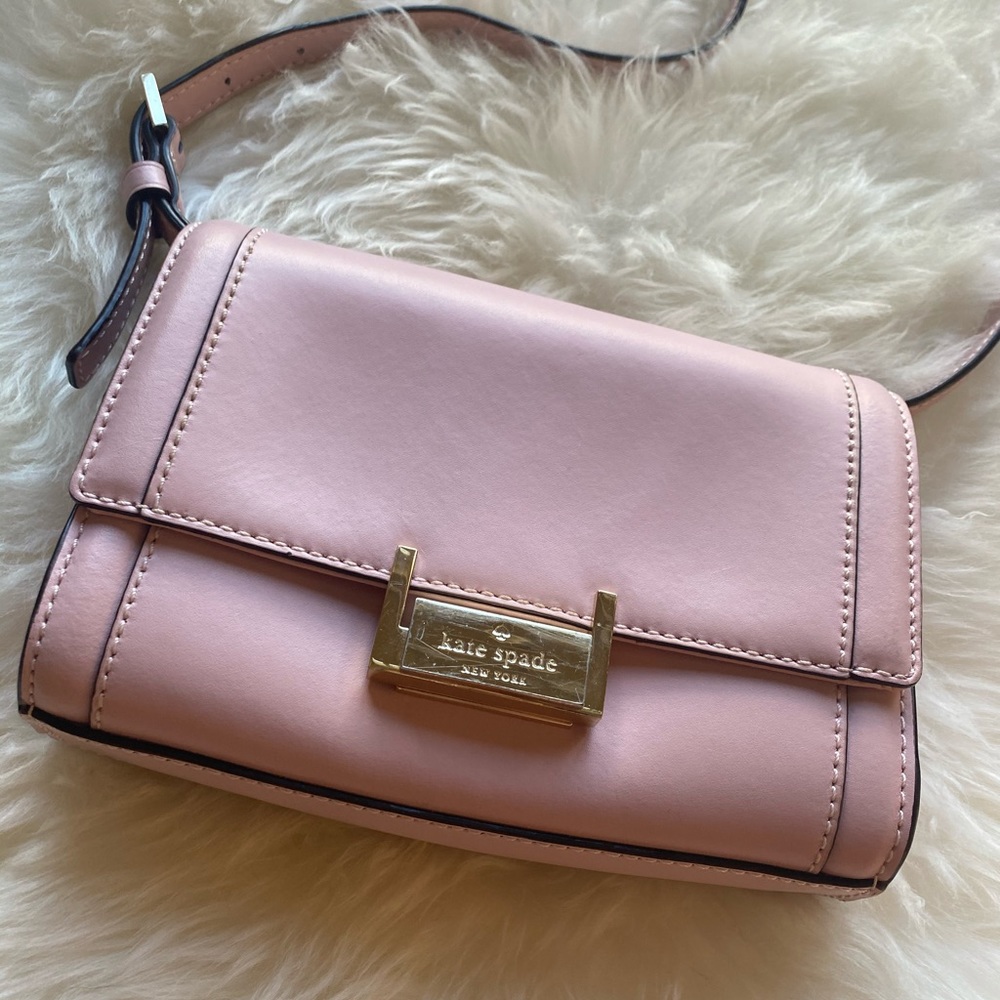 Pink Kate Spade Cross Body Purse